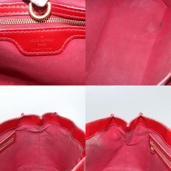 LOUIS VUITTON Monogram Vernis Wilshire PM Bag Pomme D'amour M93642 - Picture 11 of 12